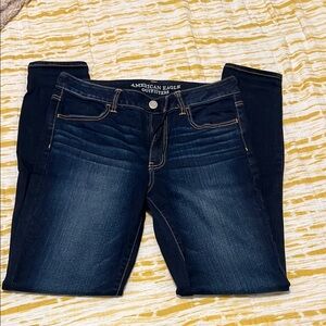 American Eagle Outfitters Women's Dark Wash Jeans